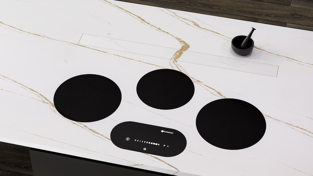 FotoStel je kookeiland samen met Variocook van Senza Nome